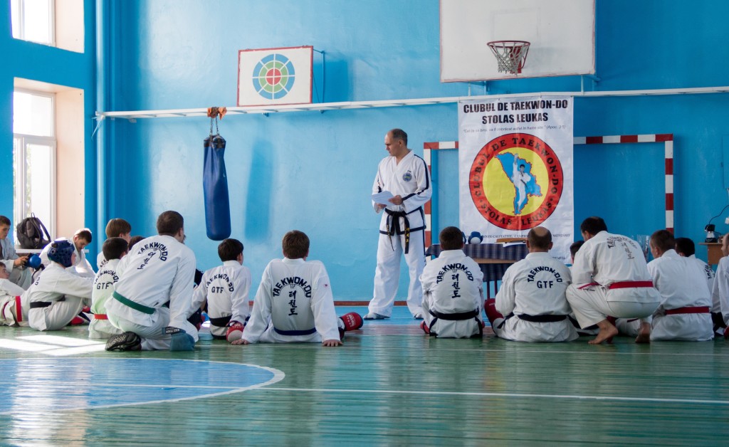 Seminarul de Taekwon-Do din 3 octombrie 2015 la Chișinău, ITF